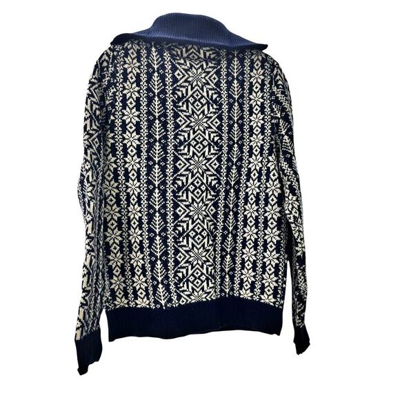 J. Crew Men's Fair Isle Lambswool Half-Zip Sweater Long Sleeve Size M NWOT - Picture 7 of 12